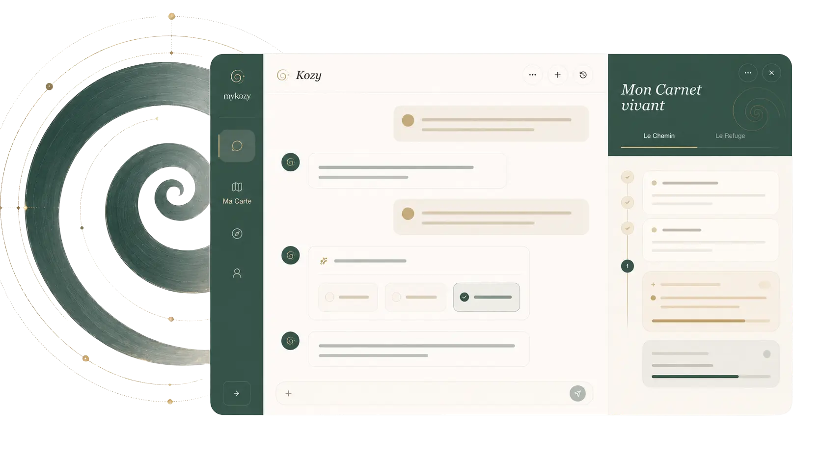 Visuel officiel de présentation MyKozy
