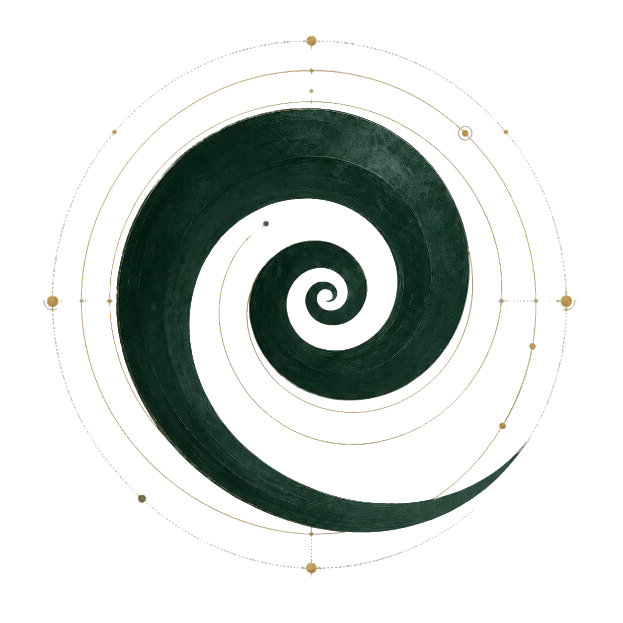 Symbole spiralé associé à l'univers Kozykrea